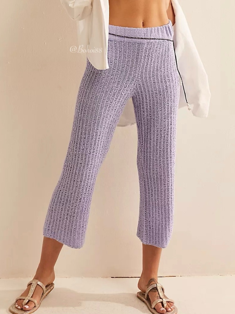 NWT Free People Veronica Sweater Knit Pants